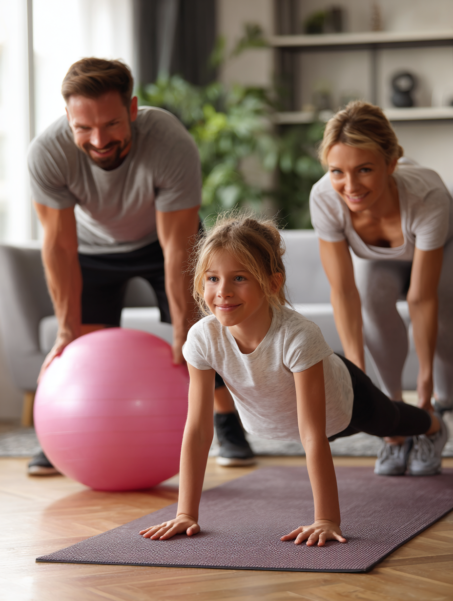 Rodinný trénink doma